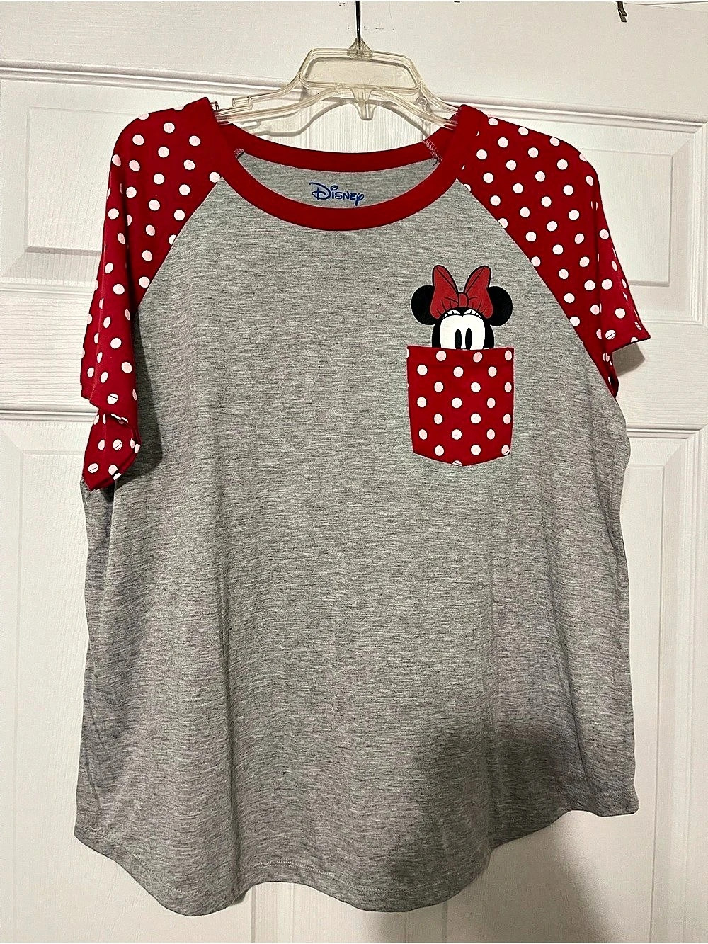Disney Minnie Mouse Polka Dot Short Sleeve Tee